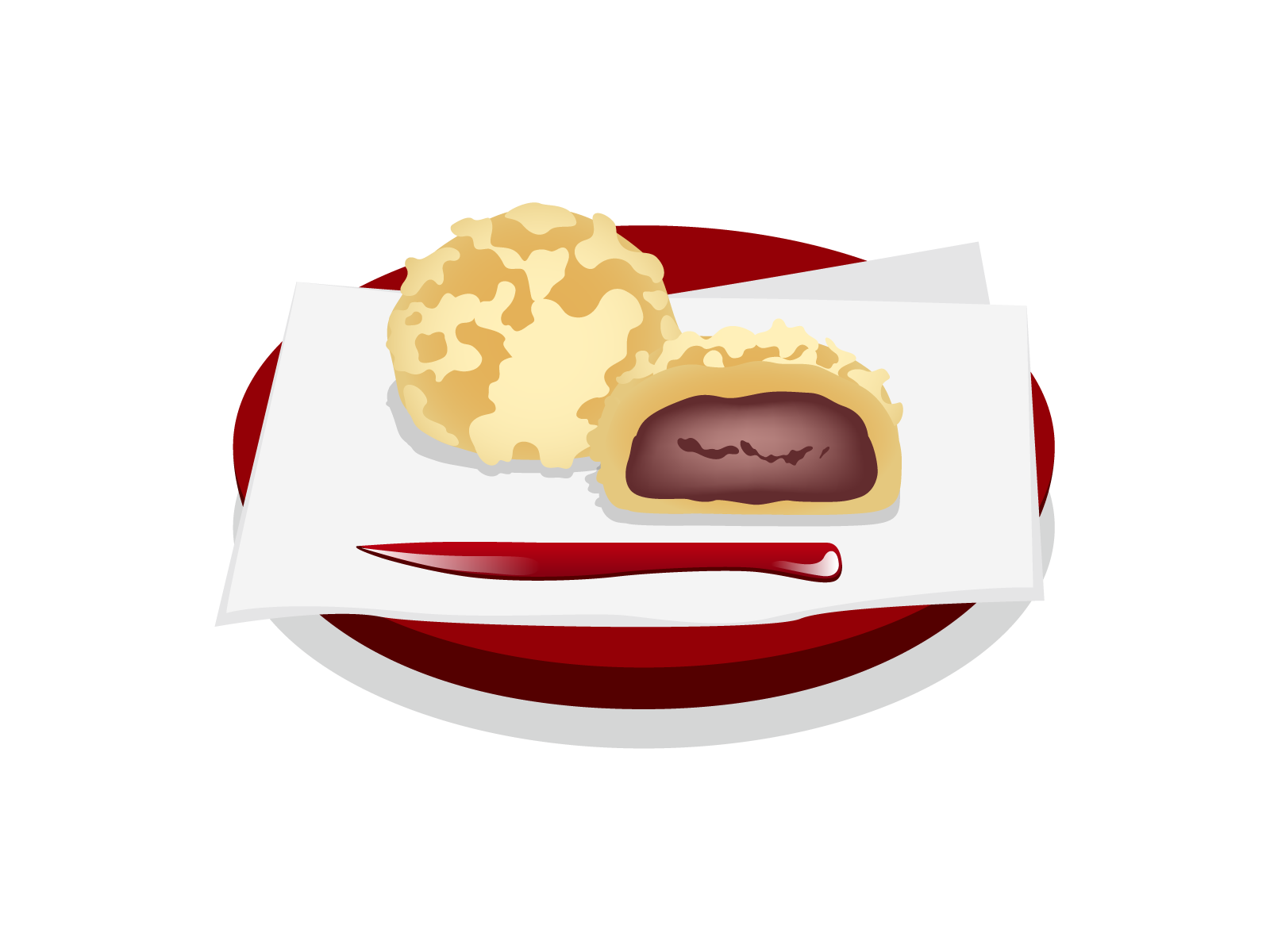 和菓子のイラスト